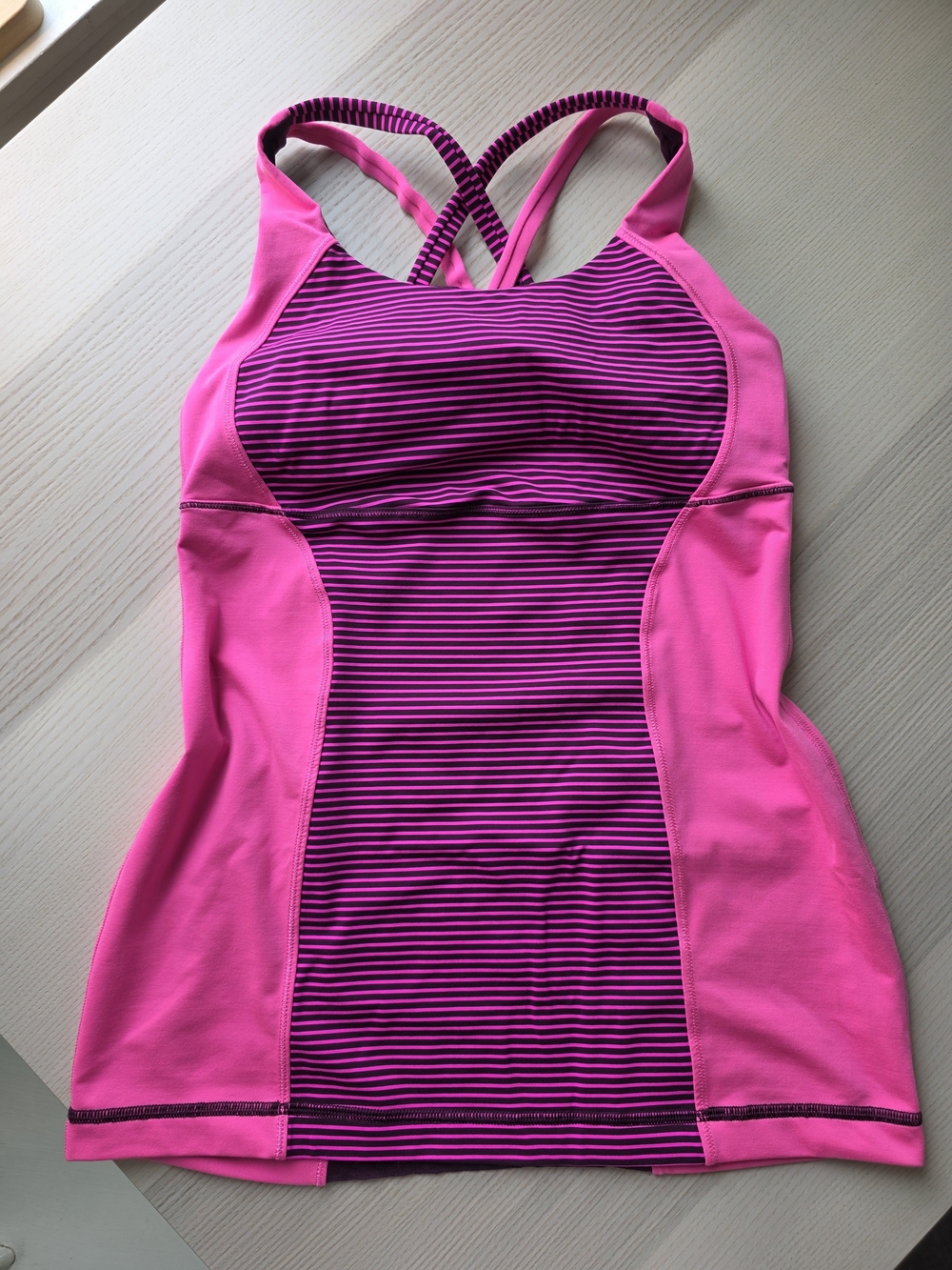 Lululemon Energy Tank in Raspberry Glo & Plum